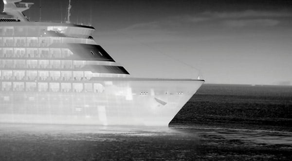 Cruise Ship in Thermal | FLIR Systems See the heat with thermal