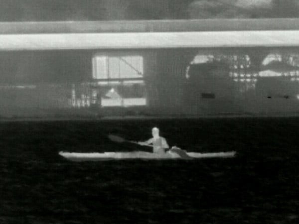 Spot kayakers in Thermal | FLIR Marine Detect kayaks and personal watercraft